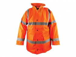 Scan Hi-Vis Motorway Jacket Orange - M (41in)