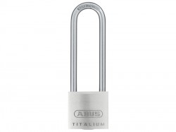 ABUS Mechanical 64TI/30mm TITALIUM Padlock 60mm Long Shackle