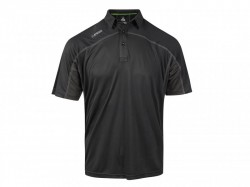 Apache Langley Black Performance Polo Shirt - L (41/43in)