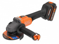 BLACK + DECKER BCG6L8D13 POWERCONNECT Brushless Angle Grinder 18V 1 x 2.0Ah Li-ion