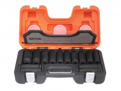 Bahco DD/S14 1/2in Drive Deep Impact Socket Set, 14 Piece