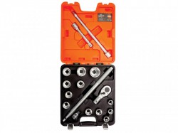 Bahco SLX17 3/4in Drive Socket Set, 17 Piece