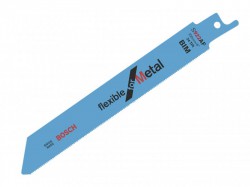 Bosch Powertool Accessories S922AF  Basic for Metal Reciprocating Saw Blade 150mm 24 TPI (Pack 5)