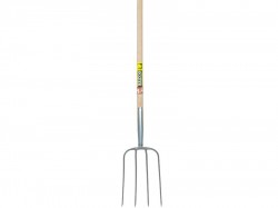Bulldog Manure Fork 4 Prong 1200mm (48in) Handle