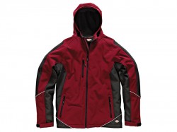 Dickies Two Tone Soft Shell Red / Black Jacket - XXL (54in)
