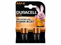 Duracell Plus Power + Power Boost AAA x 4 S30947