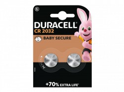 Duracell CR2032 Coin Lithium Battery (Pack 2)