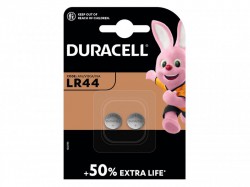 Duracell LR44 A76 Button Battery (Pack 2)