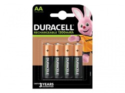 Duracell Rechargeable 1300mAh AA x 4 S6890