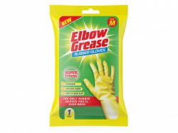Elbow Super Strong Rubber Gloves Medium EG25