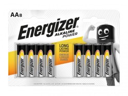 Energizer� Alkaline Power Batteries AA x 8 S9337
