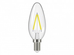 Energizer LED SES (E14) Candle Filament Dimmable Bulb, Warm White 470 lm 4.8W