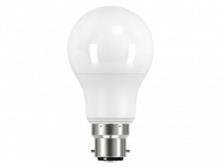 Energizer LED BC (B22) Opal GLS Non-Dimmable Bulb, Warm White 470 lm 5.5W