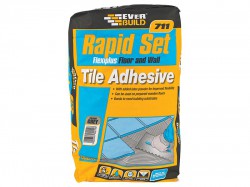 Everbuild Sika 711 TileSet Flexiplus Tile Adhesive Grey 20kg
