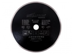 Evolution RAGE� Diamond Blade, Continuous Rim 255 x 25.4mm