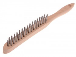 Faithfull 680/2 Heavy-Duty Scratch Brush - 2 Row