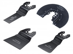 Faithfull Multi-Function Tool Flooring Blade Set 4 Piece