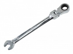Faithfull Ratchet Combination Spanner Flex Head CV 10mm