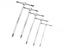 Facom T-Handle Metric Hexagon Key Set, 5 Piece