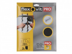 Flexovit Emery Cloth Sanding Sheets 230 x 280mm Fine 120g (3)