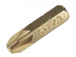 Forgefix Pozi Compatible Bits PZ3 x 25mm 10 Pieces