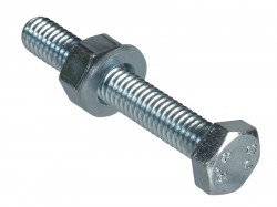 Forgefix High Tensile Set Screw ZP M6 x 40mm Forge Pack 8