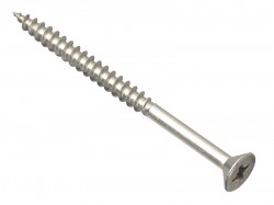 Forgefix Multi-Purpose Pozi Screw CSK ST Stainless Steel 5.0 x 70mm Forge Pack 10