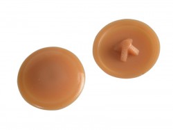 ForgeFix Pozi Compatible Cover Cap Light Brown No.6-8 Forge Pack 50