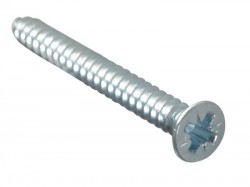 Forgefix Self-Tapping Screw Pozi CSK ZP 1.1/2in x 8 Forge Pack 12