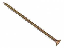ForgeFix Multi-Purpose Pozi Compatible Screw CSK ST ZYP 5.0 x 90mm Box 100