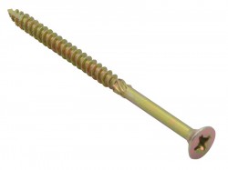 ForgeFix Spectre PZ Compatible Wood Screw CSK ZYP 6.0 x 100mm Box 100