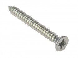 ForgeFix Self-Tapping Screw Pozi Compatible CSK ZP 1.1/4in x 8 Box 200