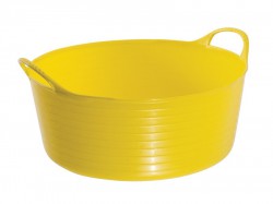 Red Gorilla Gorilla Tub� Shallow 5 litre - Yellow