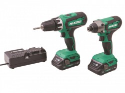 HiKOKI KC18DFXJAZ Twin Pack 18V 2 x 2.0Ah Li-ion
