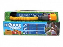 Hozelock Wonderhoze 15m + Multi Spray Gun 100-101-259