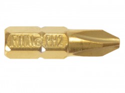 IRWIN Screwdriver Bits Phillips PH1 25mm Titanium Pack of 10