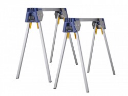 IRWIN� All Metal Sawhorses (Twin Pack)