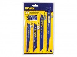 IRWIN Bi-Metal Reciprocating Blade Set, 11 Piece