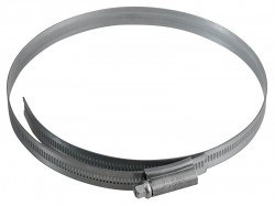 Jubilee 7in Zinc Protected Hose Clip 135 - 165mm (5.1/4 - 6.1/2in)