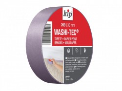 KIP� 209 Premium Low Tack WASHI-TEC� Masking Tape 30mm x 50m
