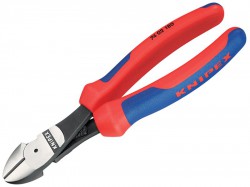 Knipex High Leverage Diagonal Cutters Multi-Component Grip 180mm