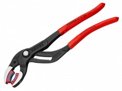 Knipex Plastic Pipe Grip Pliers Plastic Jaws Black 250mm