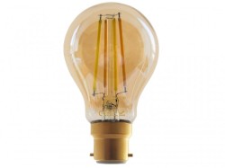 Link2Home Wi-Fi LED BC (B22) GLS Filament Dimmable Bulb, White 470 lm 4.5W