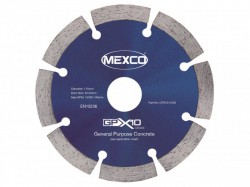 MEXCO GPX10 Concrete Diamond Blade 115 x 22mm