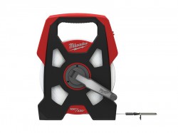 Milwaukee Hand Tools Long Open Tape 100m/330ft (Width 13mm)