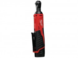 Milwaukee M12 IR-201B 1/4in Sub Compact Impact Ratchet 12 Volt 1 x 2.0Ah Li-Ion