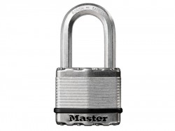Master Lock Excell Laminated Steel 64mm Padlock 5-Pin - 38mm Shackle
