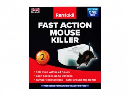 Rentokil Fast Action Mouse Killer (Twin Pack)