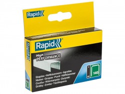 Rapid 140/10 10mm Galvanised Staples (Box 2000)