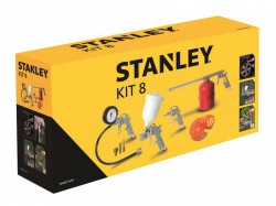 Stanley� Air Compressors Air Tool Kit, 8 Piece